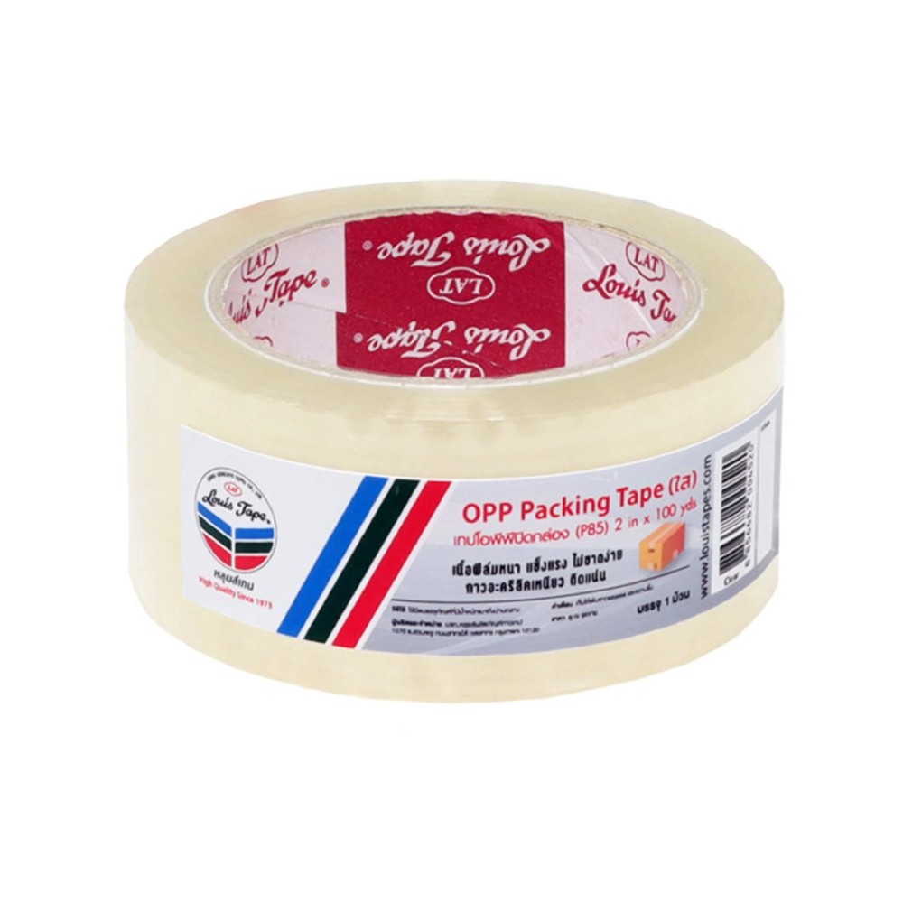 เทป OPP LOUIS TAPE ECO No P85 ขนาด 1 1 2 นิ้ว x 45 หลา