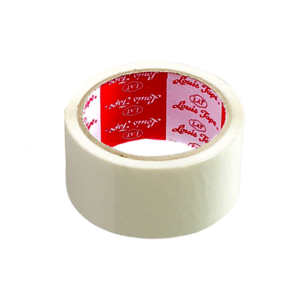 เทป OPP LOUIS TAPE 320 สีขาว ขนาด 2 นิ้ว x 45 หลา