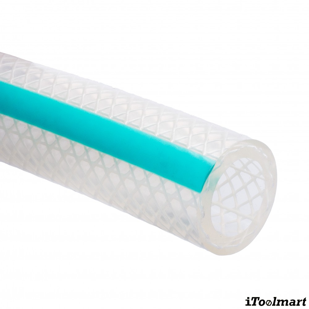 สายยางฟู้ดเกรด PVC TOYOX TFB 8  สายอาหารอเนกประสงค์ด้ายโพลีเอสเตอร์ถัก ขนาด 5 16 นิ้ว 1 เมตร