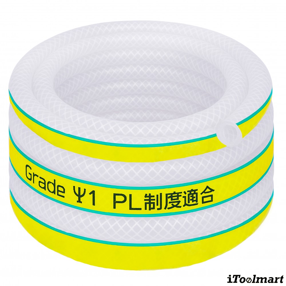 สายยางฟู้ดเกรด Polyolefin Resin TOYOX EC 50 สายอาหารด้ายโพลีเอสเตอร์ถักทนสารเคมี ขนาด 2 นิ้ว ม้วน 40 เมตร