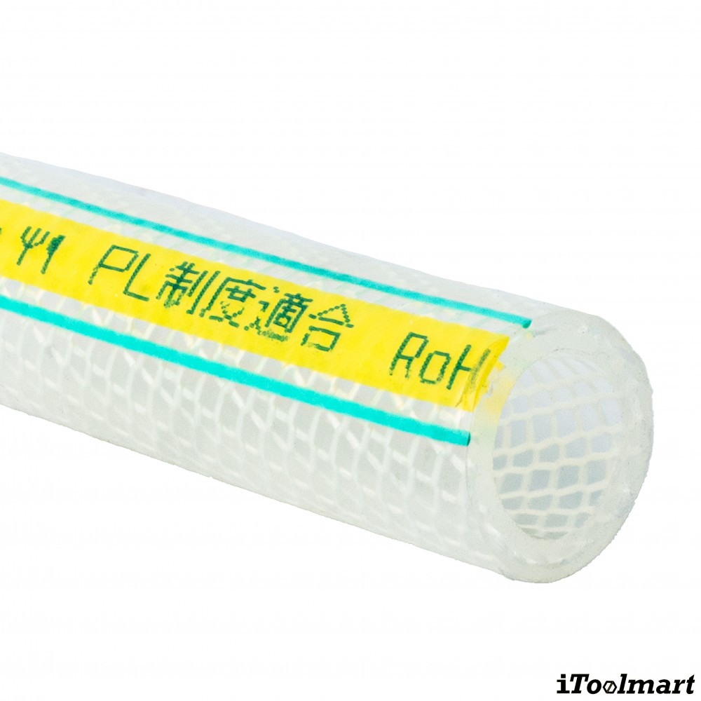 สายยางฟู้ดเกรด Polyolefin Resin TOYOX EC 50 สายอาหารด้ายโพลีเอสเตอร์ถักทนสารเคมี ขนาด 2 นิ้ว 1 เมตร