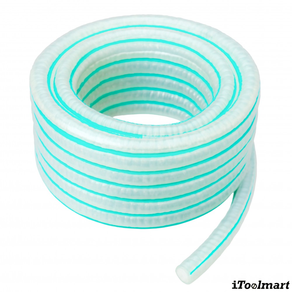 สายยางฟู้ดเกรด PVC TOYOX TGF 15 50 สายดูดอาหารอเนกประสงค์ขดพลาสติก ขนาด 5 8 นิ้ว ม้วน 50 เมตร