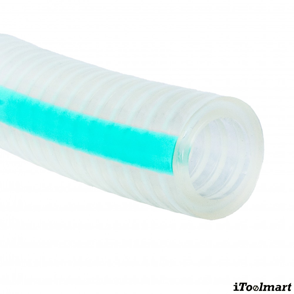 สายยางฟู้ดเกรด PVC TOYOX TGF 19 50 สายดูดอาหารอเนกประสงค์ขดพลาสติก ขนาด 3 4 นิ้ว1 เมตร