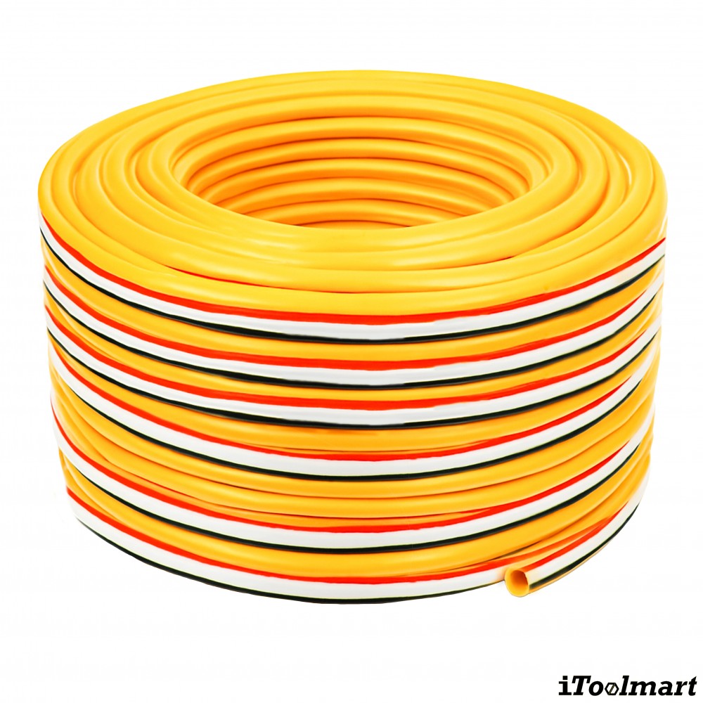 สายลม PVC TOYOX RY 25 สายลมด้ายโพลีเอสเตอร์ถัก ขนาด 1 นิ้ว ม้วน 100 เมตร