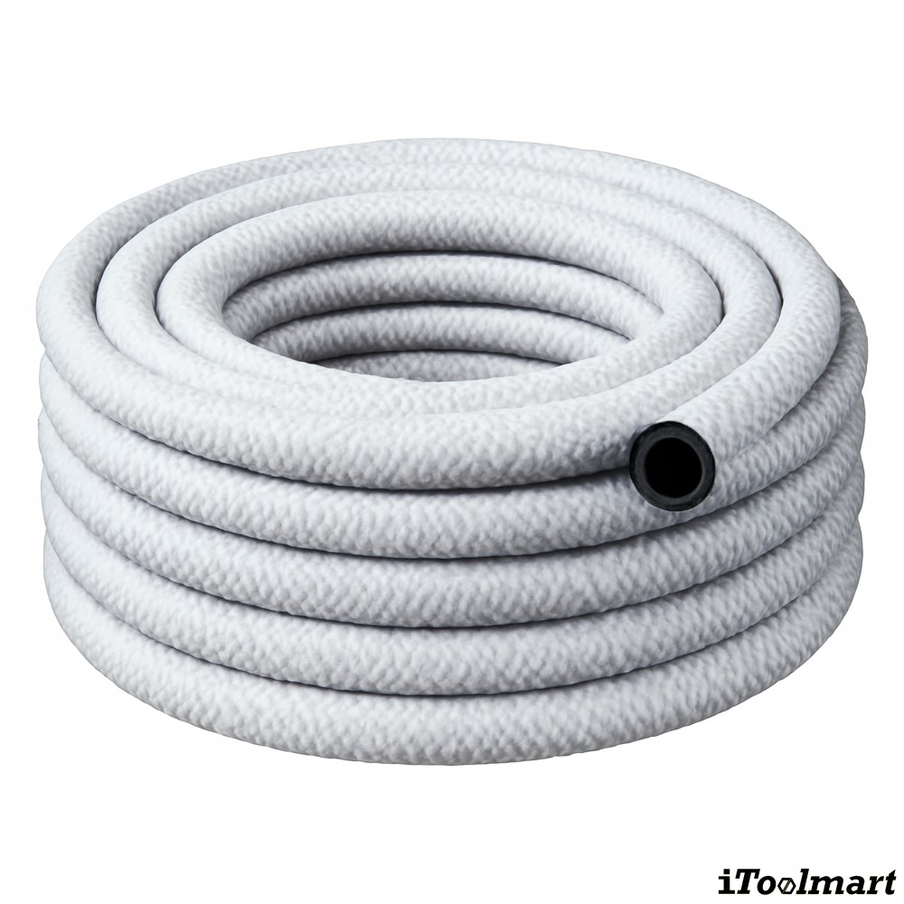 สายยาง PVC TOYOX HTD 25G สายด้ายโพลีเอสเตอร์ถักเอ็นถักหุ้มฉนวนPE ขนาด 1 นิ้ว ม้วน 25 เมตร