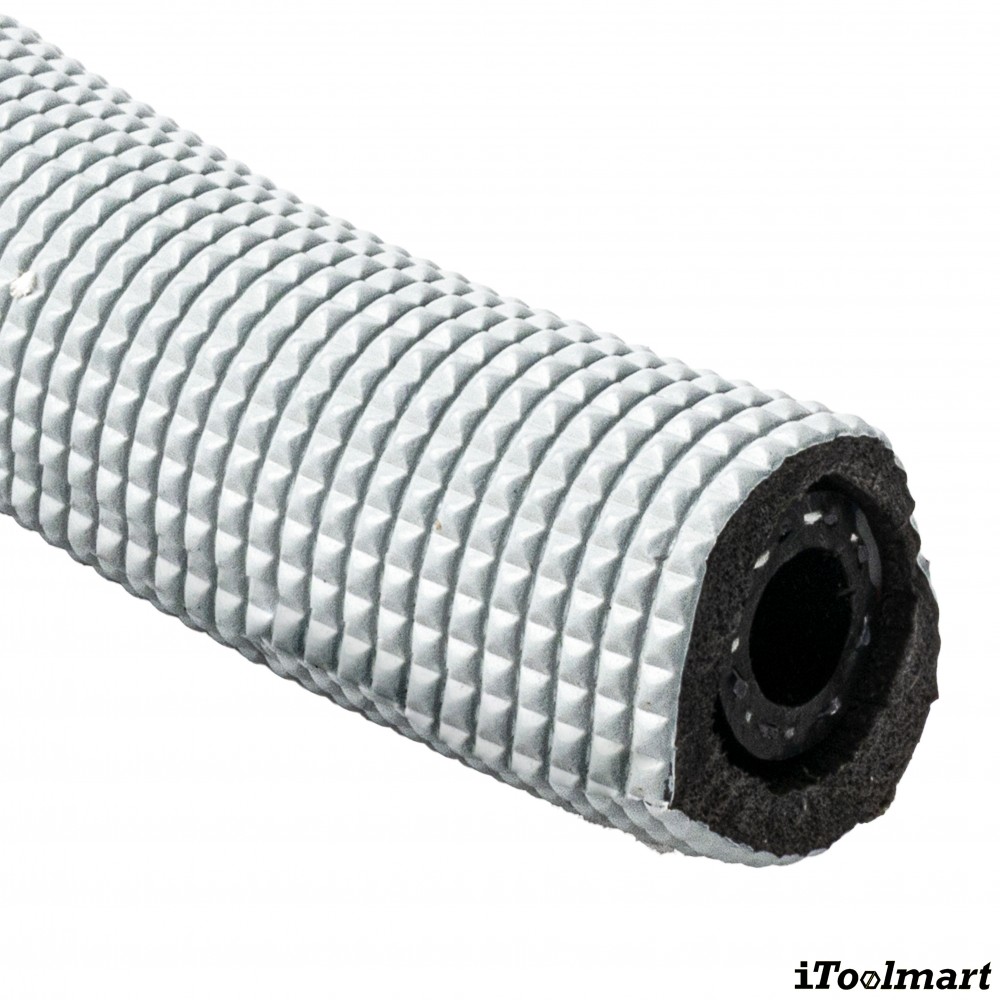 สายยาง PVC TOYOX HTD 19G สายด้ายโพลีเอสเตอร์ถักเอ็นถักหุ้มฉนวนPE ขนาด 3 4 นิ้ว 1 เมตร