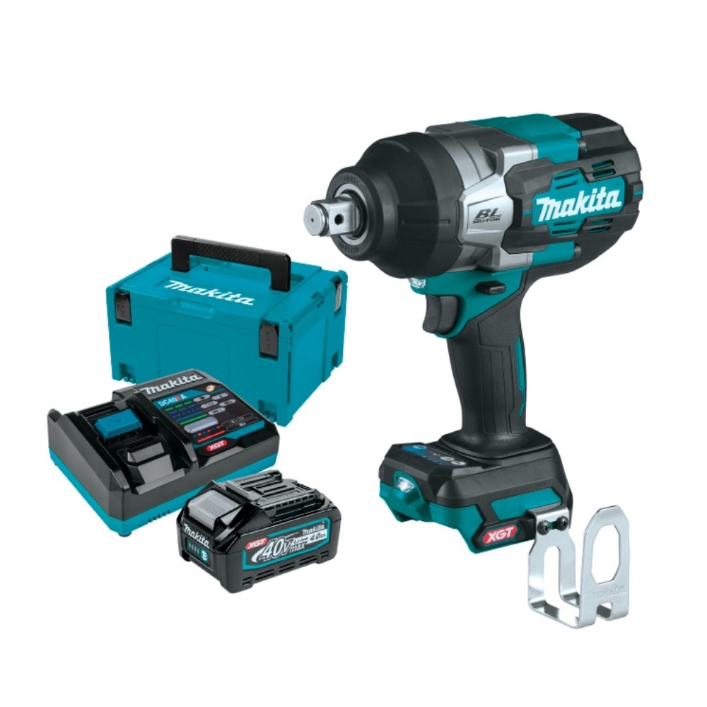 ชุดบล็อกไร้สาย MAKITA TW001gm101 พร้อมแบต 4 0AH ขนาด 3 4 นิ้ว 40V   1800 Nm  