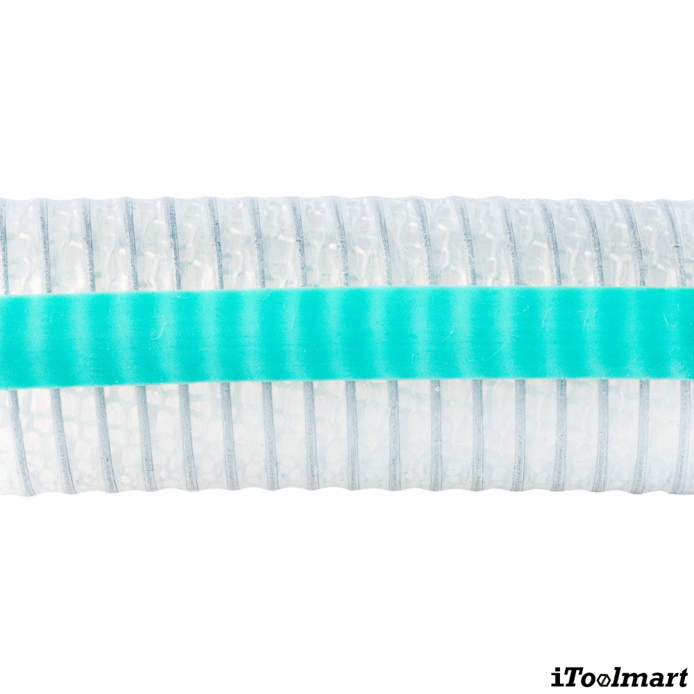 สายยางฟู้ดเกรด Silicone Rubber TOYOX TSIS 50 สายดูดด้ายโพลีเอสเตอร์ถักทนความร้อน ขนาด 2 นิ้ว ม้วน 5 เมตร