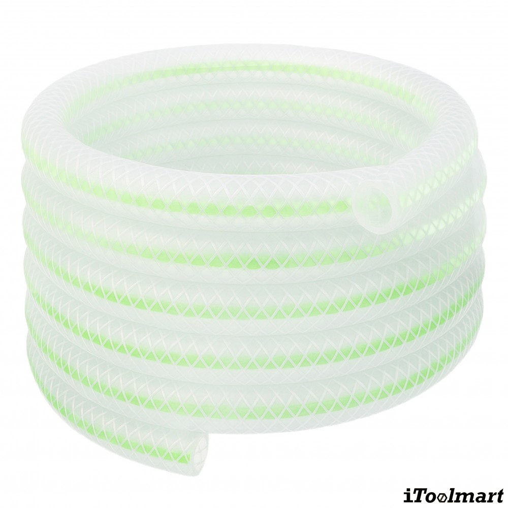 สายยางฟู้ดเกรด Tetrafluroresin Soft PVC TOYOX FFY 19 สายทนสารเคมีด้ายโพลีเอสเตอร์ถัก ขนาด 3 4 นิ้ว ม้วน 20 เมตร