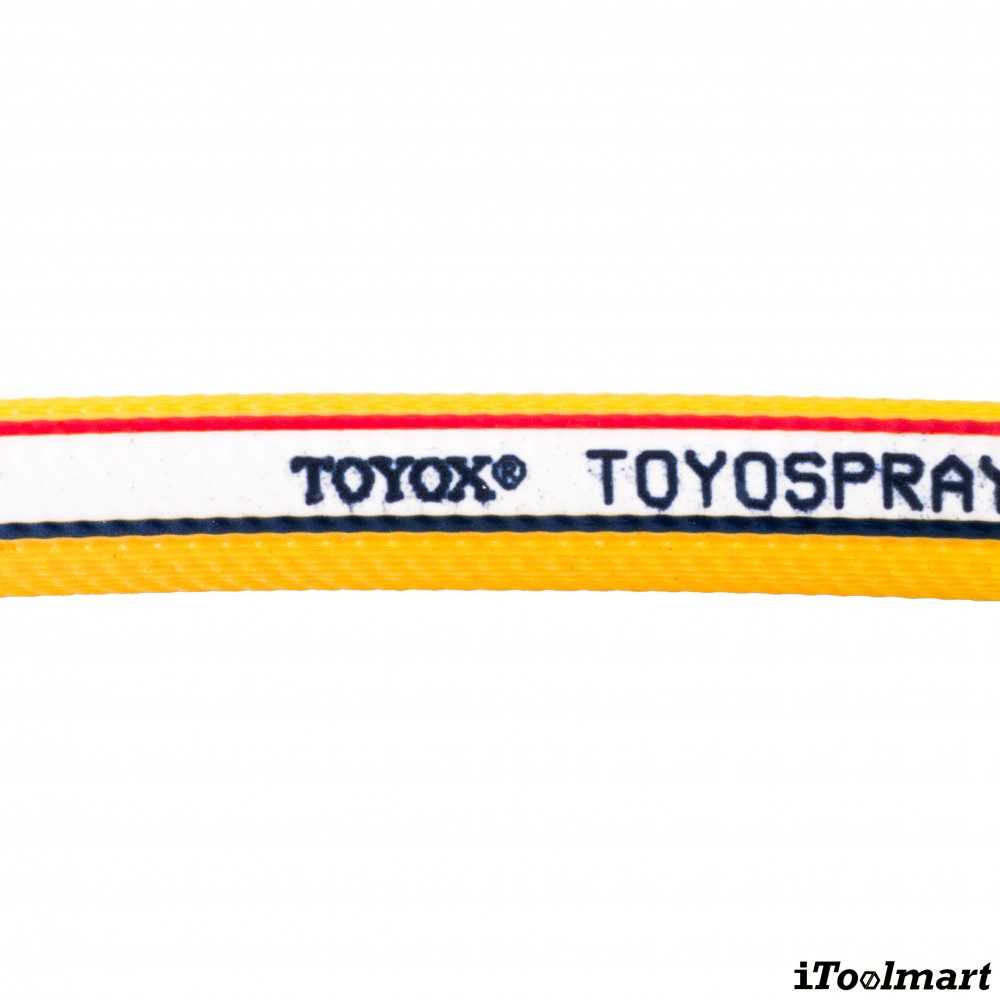 สายลม PVC TOYOX SP สายลมด้ายโพลีเอสเตอร์ถักแรงดันสูง ขนาด 1 เมตร   ม้วน 100 เมตร