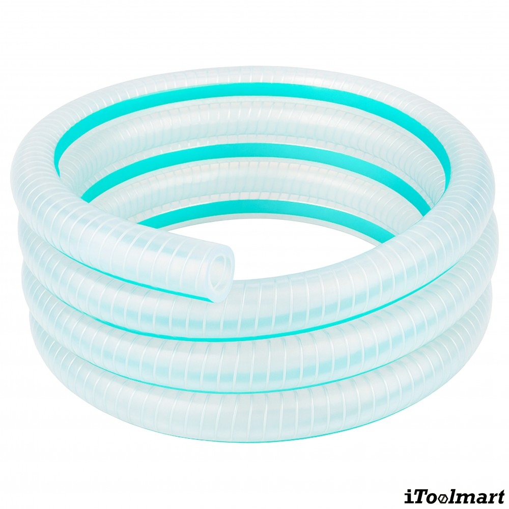 สายยางฟู้ดเกรด Silicone Rubber TOYOX TSIP 25 สายดูดอเนกประสงค์ PET Resinทนความร้อน ขนาด 1 นิ้ว ม้วน 10 เมตร