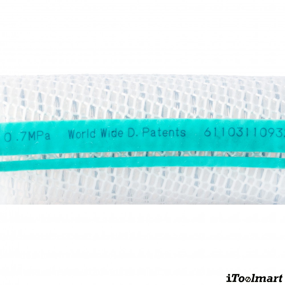 สายยางฟู้ดเกรด Silicone Rubber TOYOX TSIS2 38 สายดูดอเนกประสงค์พร้อมด้ายถัก 2 ชั้น ขนาด 1 1 2 นิ้ว 1 เมตร 