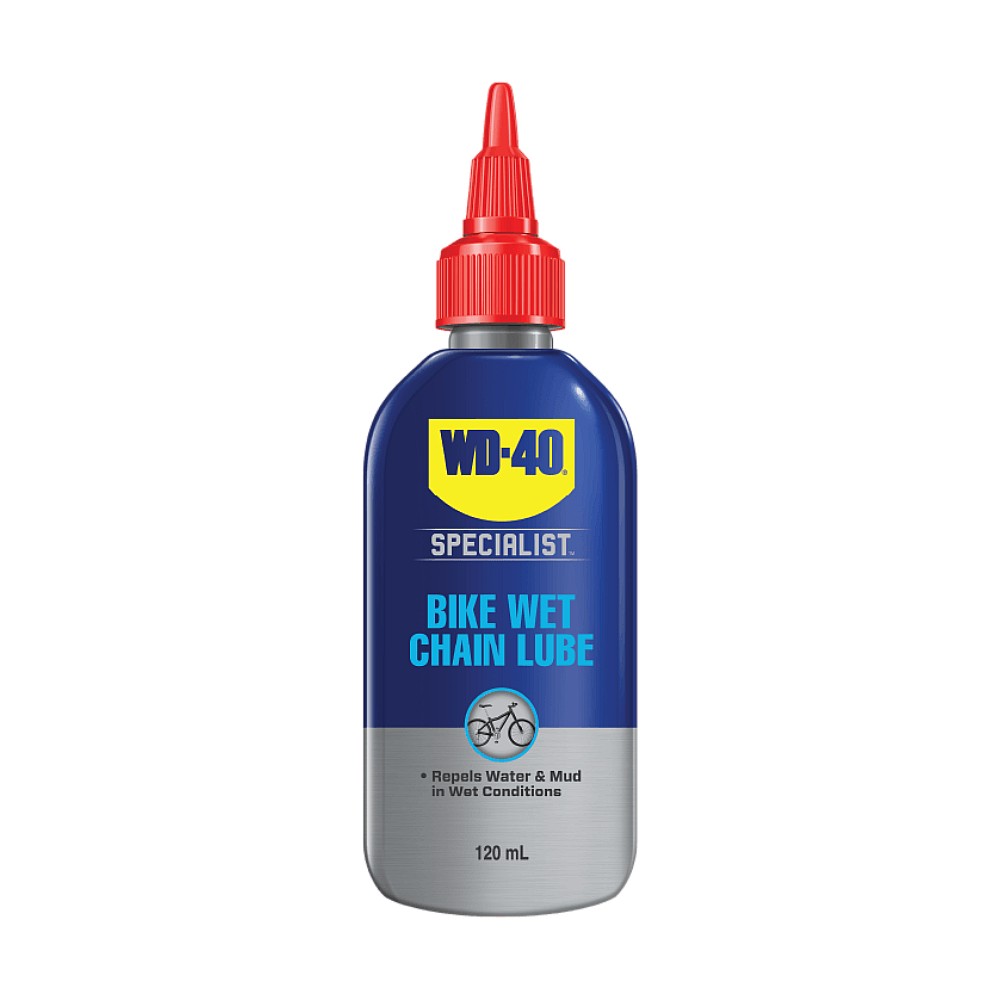 น้ำมันหยอดโซ่จักรยาน ชนิดเปียก WD-40 WET CHAIN LUBE ขนาด 4 OZ.
