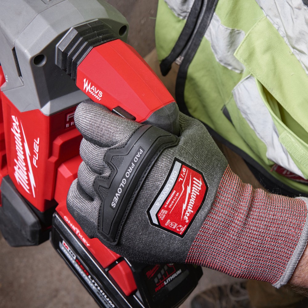 ถุงมือกันบาด Milwaukee PAD PRO Cut D Gloves Size M 4932498502 (8 นิ้ว)