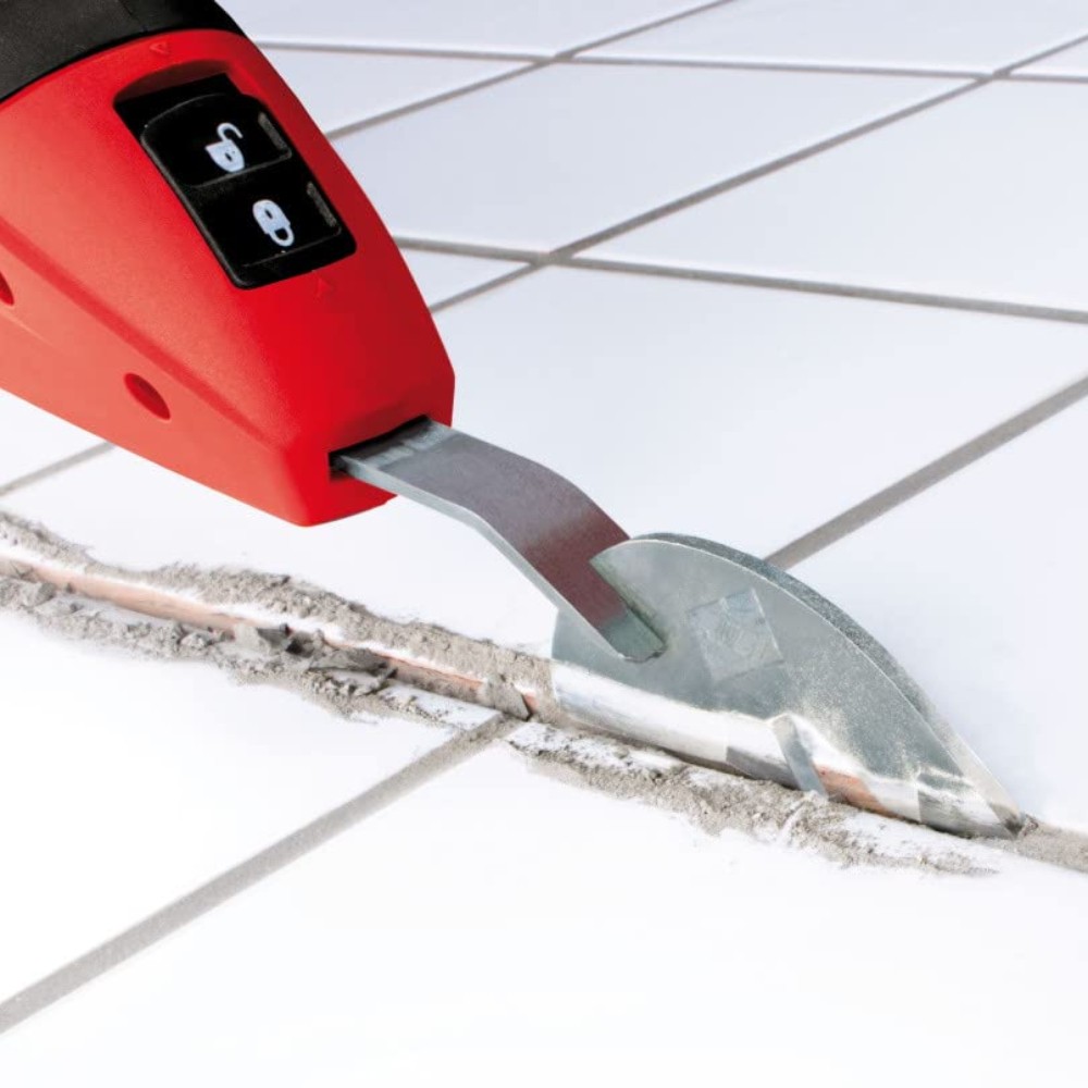 เครื่องขูดร่องยาแนวไฟฟ้า RUBI RUBISCRAPER-250 Electric grout scraper (66940) กำลังไฟ 250W