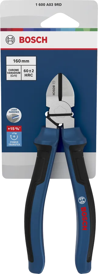 คีมตัดปากเฉียง BOSCH 1 600 A03 9RD ขนาด 160 มม 