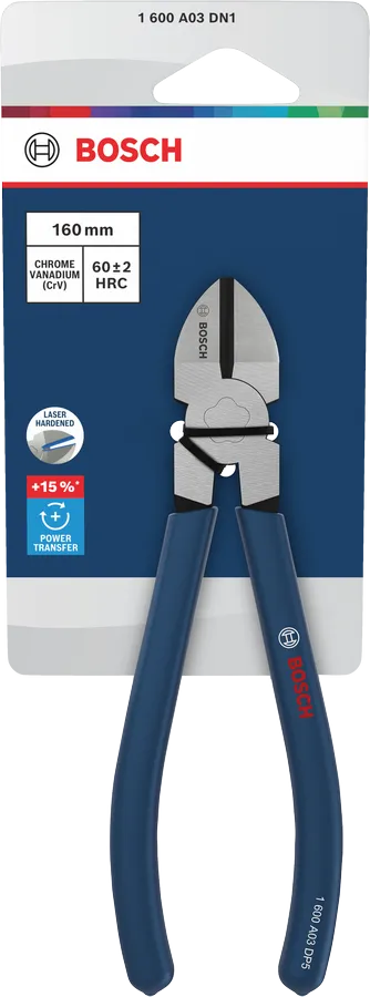 คีมตัดปากเฉียง BOSCH 1 600 A03 DN1 ขนาด 160 มม 