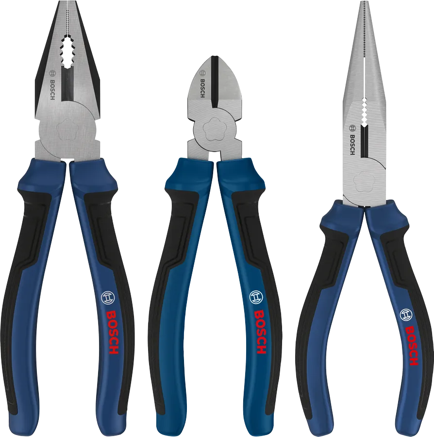 ชุดคีม 3 ชิ้น BOSCH 1 600 A03 9RF