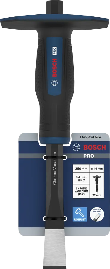 สิ่วสกัดปูน BOSCH 1 600 A03 A9W PRO Masonry Flat Chisel ขนาด 250 มม 