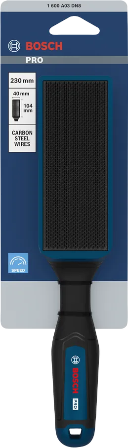 แปรงลวด BOSCH 1 600 A03 DN8 ขนาด 210 มม 
