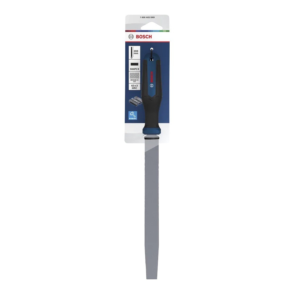 ตะไบแบน BOSCH 1 600 A03 DN9 ขนาด 8 นิ้ว