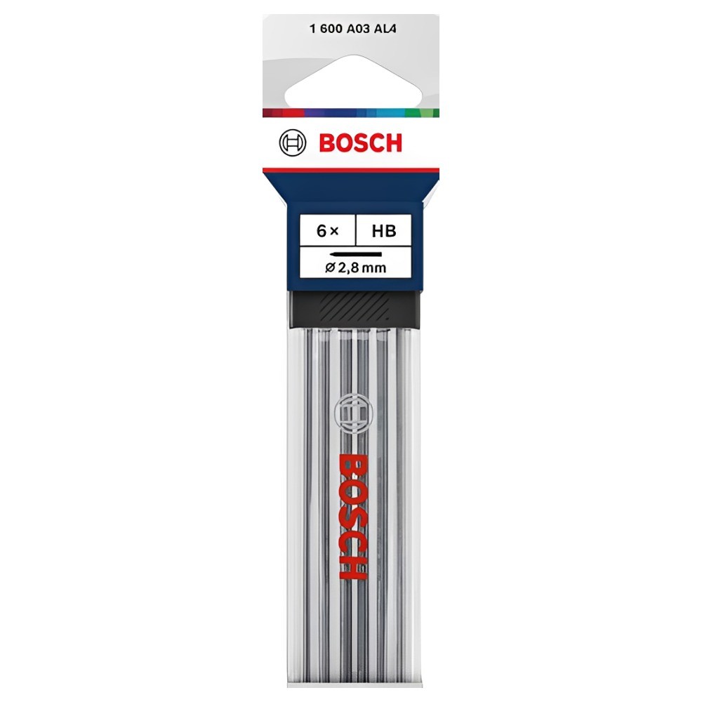 ไส้ดินสอ HB 6 ชิ้น BOSCH 1 600 A03 AL4 ขนาด 2 8 มม 