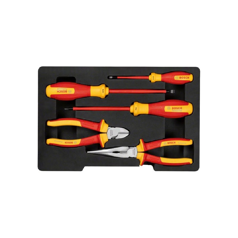 ชุดเครื่องมือกันไฟ VDE BOSCH 1 600 A02 NG2 5 ชิ้น