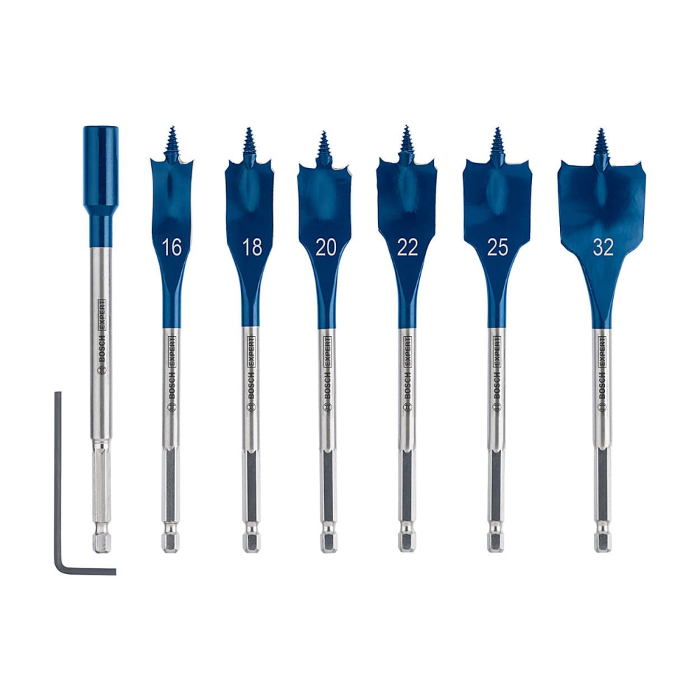 ดอกสว่านเจาะตะไบ BOSCH EXPERT Self Cut Speed  7ชิ้น 