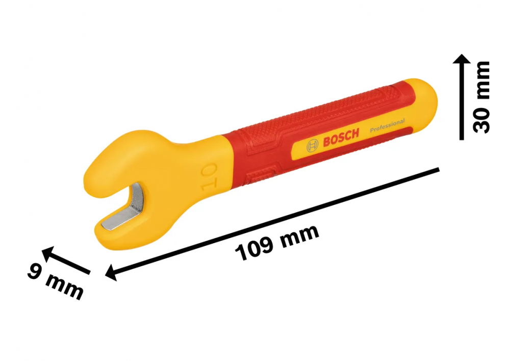 ประแจกันไฟ VDE BOSCH 1 600 A02 NF0 ขนาด 10 มม 