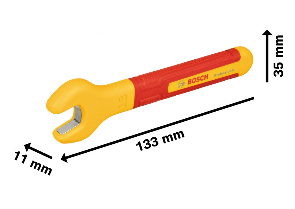 ประแจกันไฟ VDE BOSCH 1 600 A02 NF1 ขนาด 13 มม 