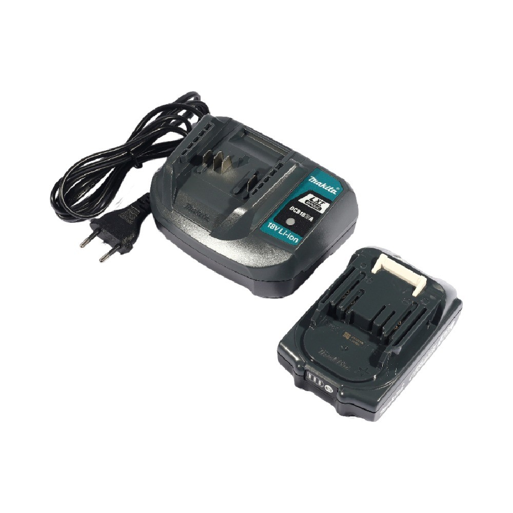 สว่านไขควงกระแทกไร้สาย MAKITA DTD158WVE แรงบิดสูงสุด 170Nm 18V  พร้อมแบตเตอรี่   แท่นชาร์จ