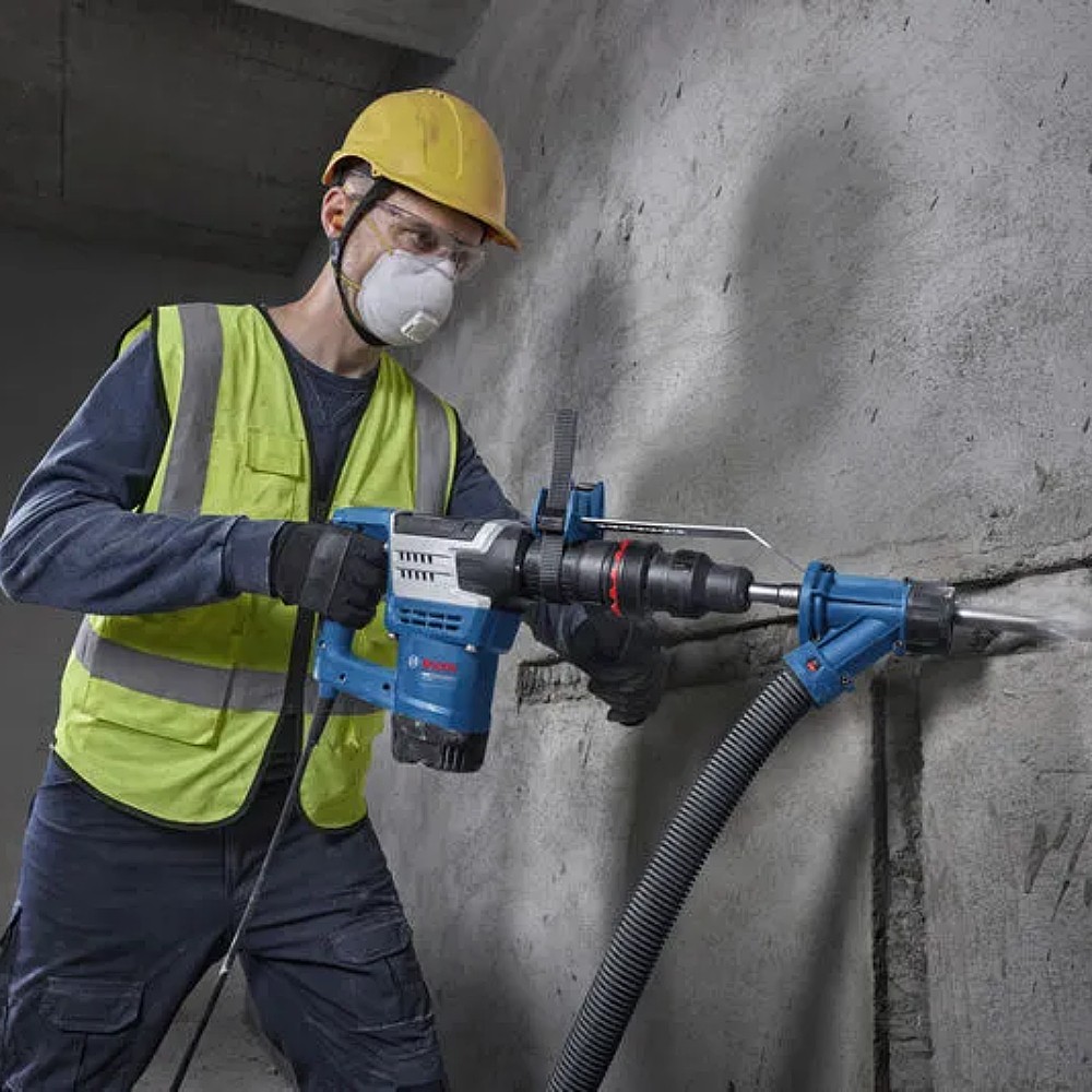 เครื่องสกัด BOSCH PRO GSH5MX Demolition Hammer with SDS max กำลังไฟ 1100 วัตต์