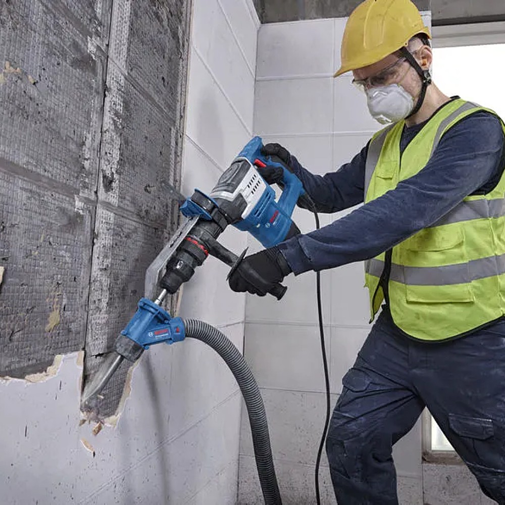 เครื่องสกัด BOSCH PRO GSH5MX Demolition Hammer with SDS max กำลังไฟ 1100 วัตต์