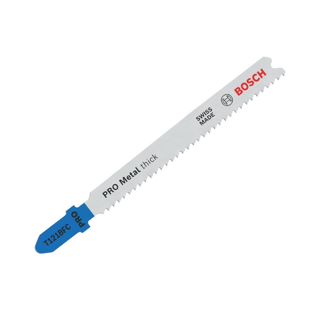 ใบเลื่อยฉลุ เหล็ก BOSCH T 121 BF  5 ใบ 