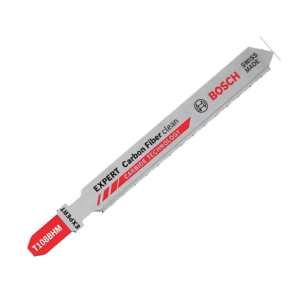 ใบเลื่อยฉลุ คาร์บอนไฟเบอร์ BOSCH T 108 BHM  EXPERT   3 ใบ 