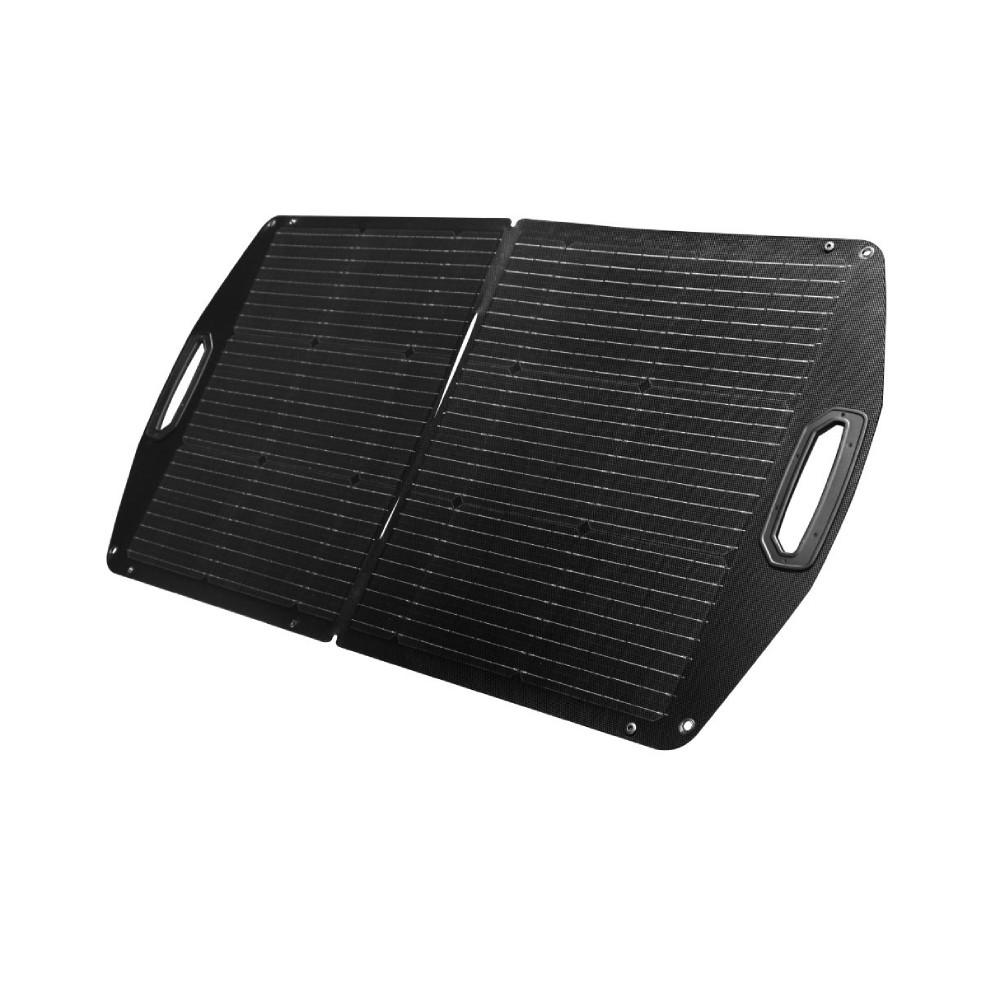 แผงโซลาร์เซลล์พกพา Kampf KP 100 Solar Panel 100W With USB