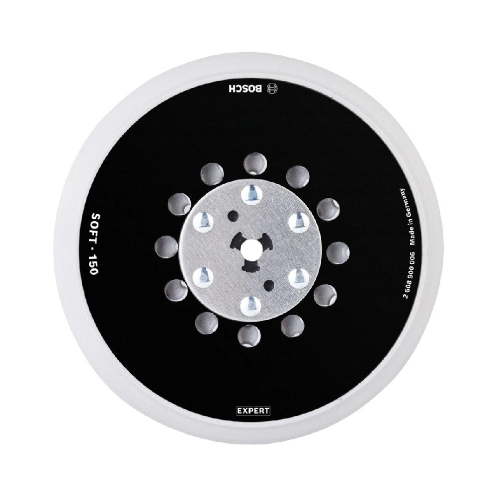 แผ่นขัดกระดาษทราย BOSCH 2 608 900 006 ชนิดนุ่ม ขนาด 150 มม 
