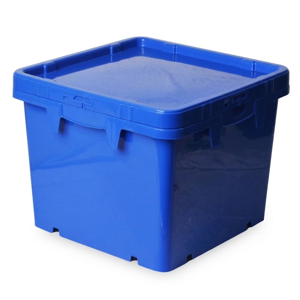 กล่องเก็บของอเนกประสงค์ JBJ RW8285 พร้อมฝา ความจุ 30L ขนาด 398 x 398 x 313 มม 