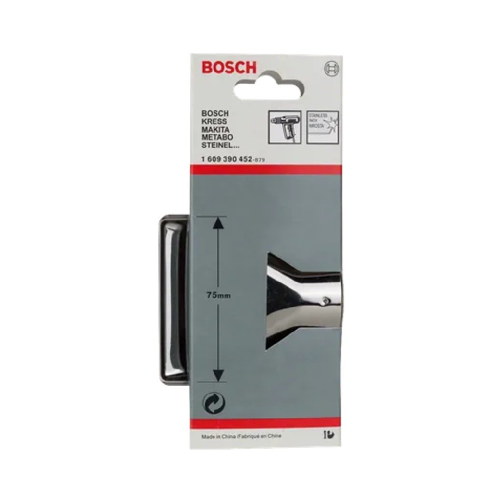 หัวต่อ Glass Protection BOSCH 1 609 390 452 ป้องกันความร้อน ขนาด 75 mm 