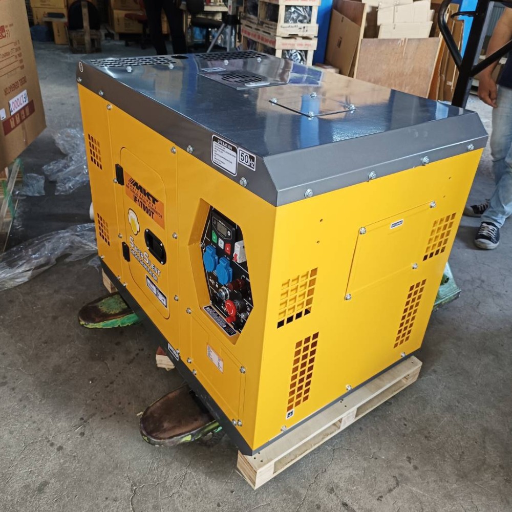 เครื่องปั่นไฟฟ้าดีเซล MKT IF17000T Super Silent Diesel Generator ชนิดเสียงเงียบ กำลังไฟสูงสุด 11 kW