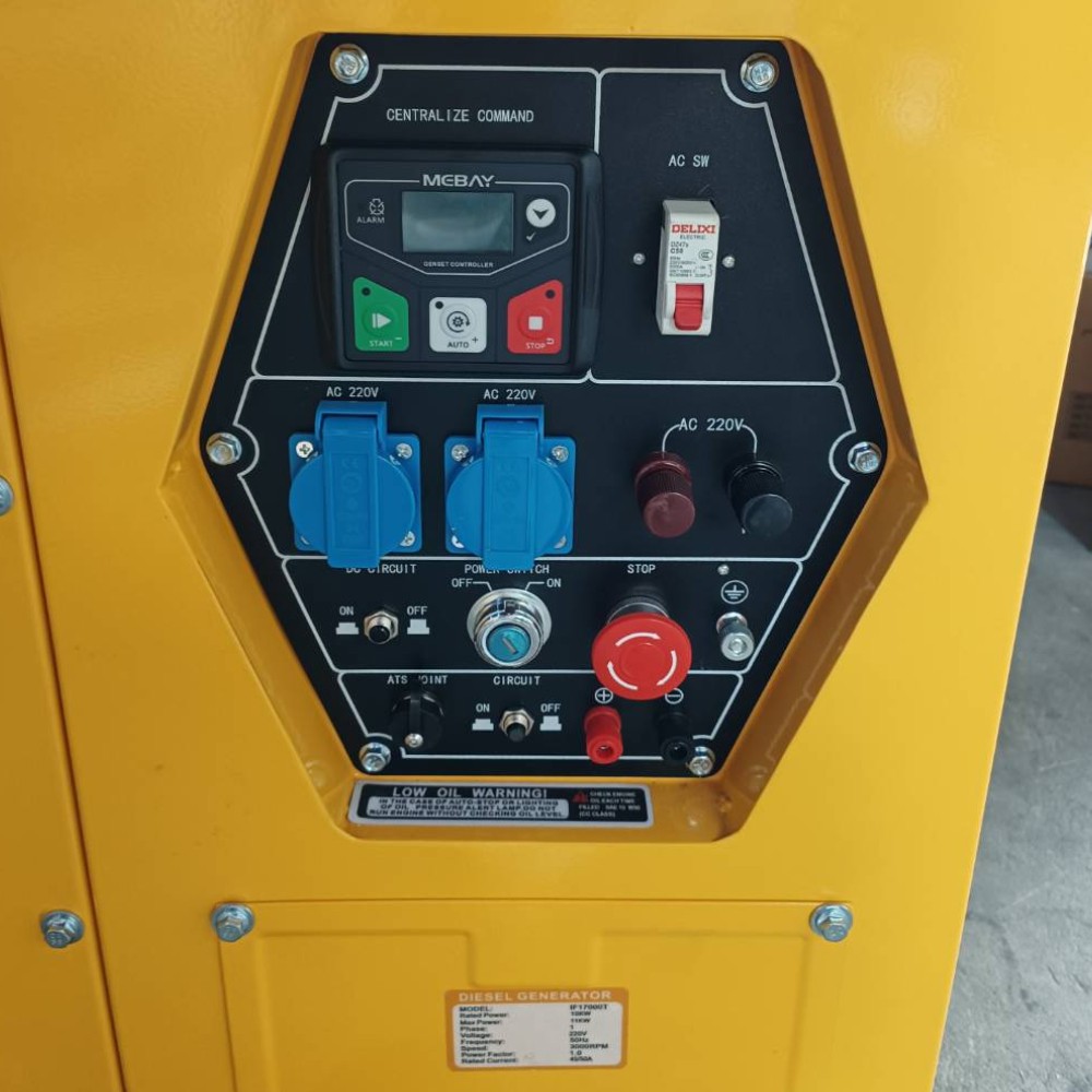 เครื่องปั่นไฟฟ้าดีเซล MKT IF17000T Super Silent Diesel Generator ชนิดเสียงเงียบ กำลังไฟสูงสุด 11 kW