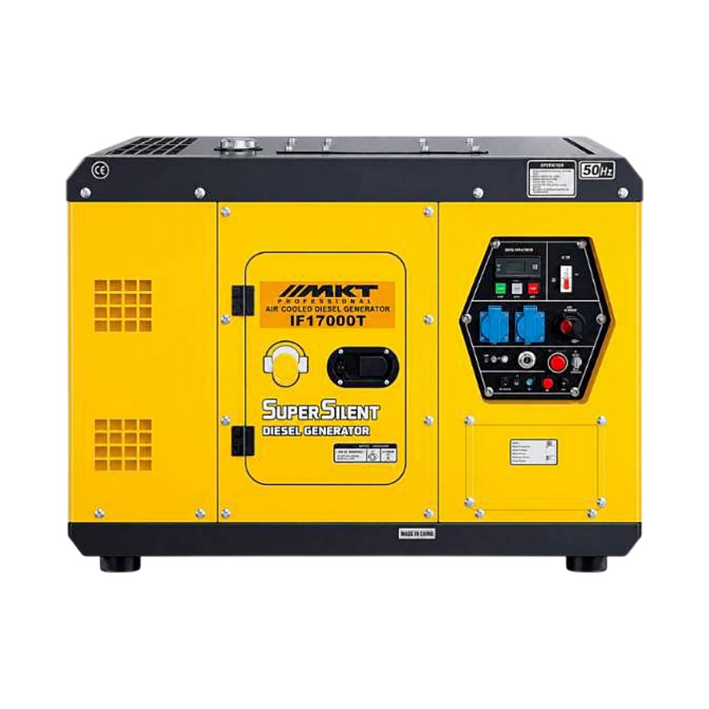 เครื่องปั่นไฟฟ้าดีเซล MKT IF17000T Super Silent Diesel Generator ชนิดเสียงเงียบ กำลังไฟสูงสุด 11 kW