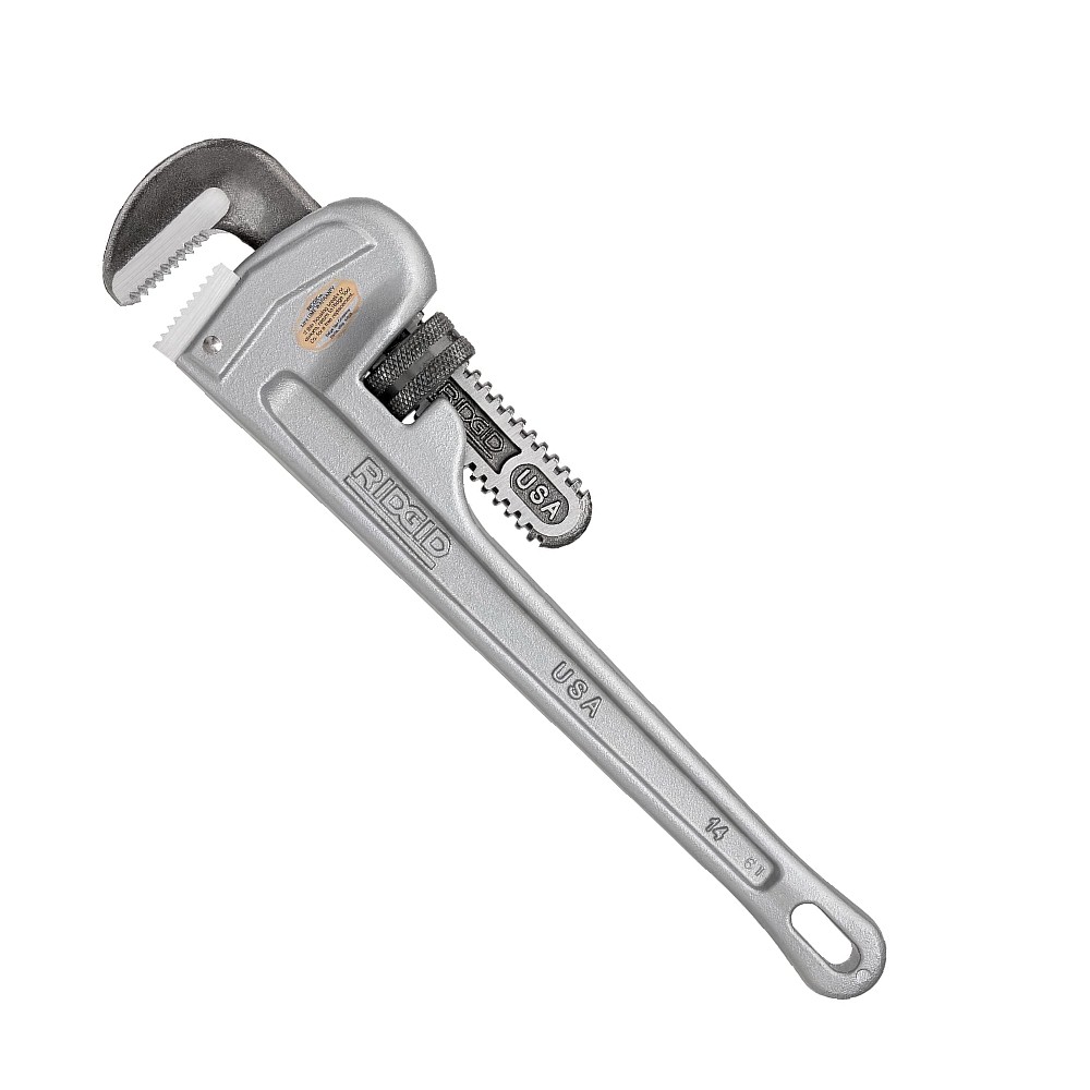 ประแจจับท่อ RIDGID 31095  814 ด้ามอลูมิเนียม ขนาด 14 นิ้ว  จับท่อสูงสุด 2 นิ้ว 