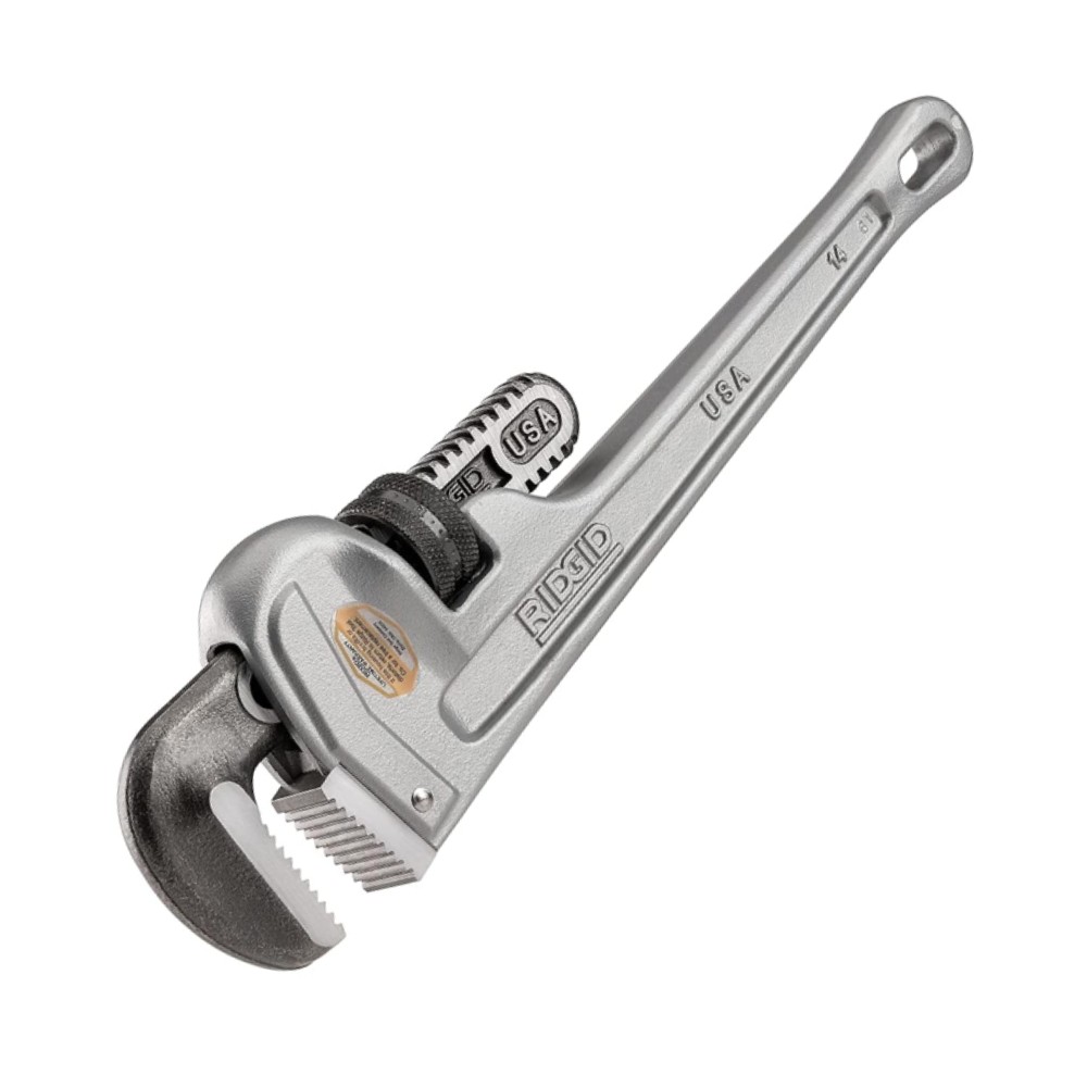 ประแจจับท่อ RIDGID 31095  814 ด้ามอลูมิเนียม ขนาด 14 นิ้ว  จับท่อสูงสุด 2 นิ้ว 