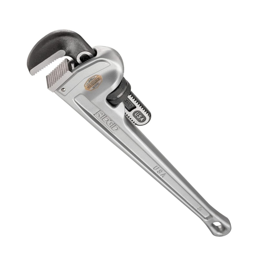 ประแจจับท่อ RIDGID 31105  824 ด้ามอลูมิเนียม ขนาด 24 นิ้ว  จับท่อสูงสุด 8 นิ้ว 