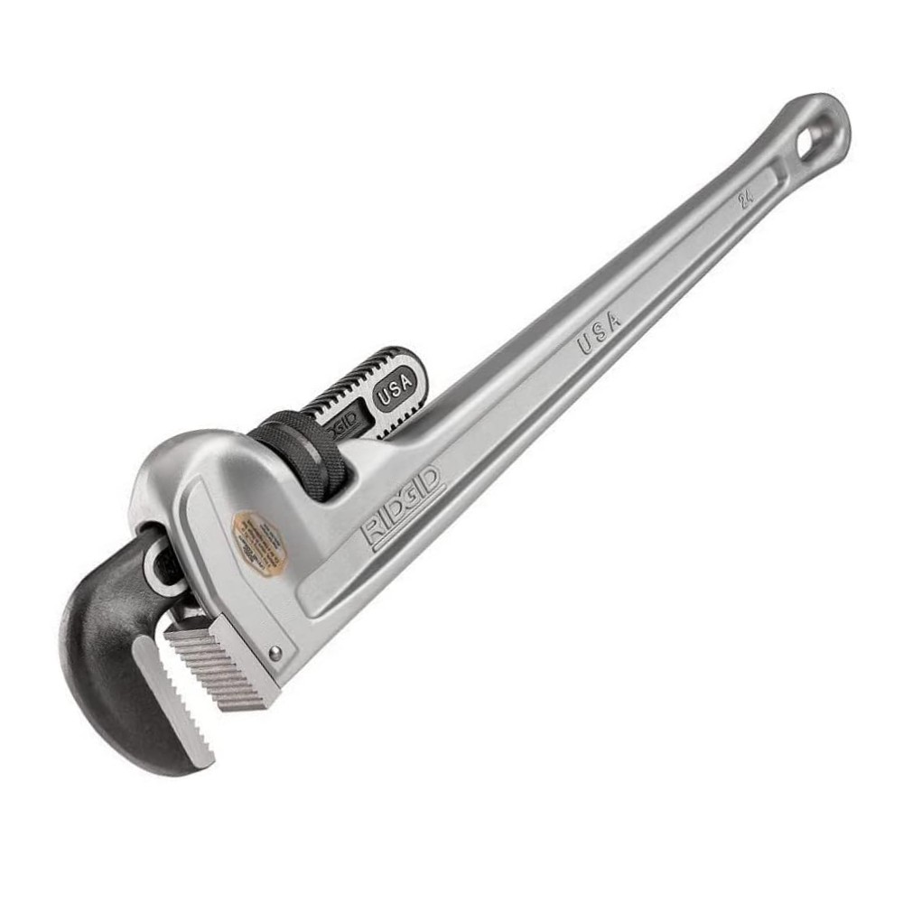 ประแจจับท่อ RIDGID 31105  824 ด้ามอลูมิเนียม ขนาด 24 นิ้ว  จับท่อสูงสุด 8 นิ้ว 
