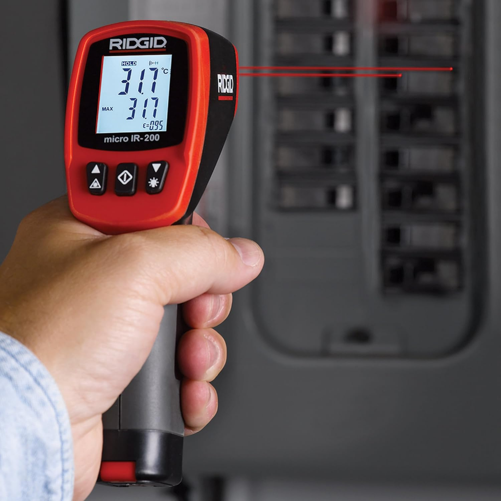 เครื่องวัดอุณหภูมิอินฟราเรด RIDGID micro IR 200