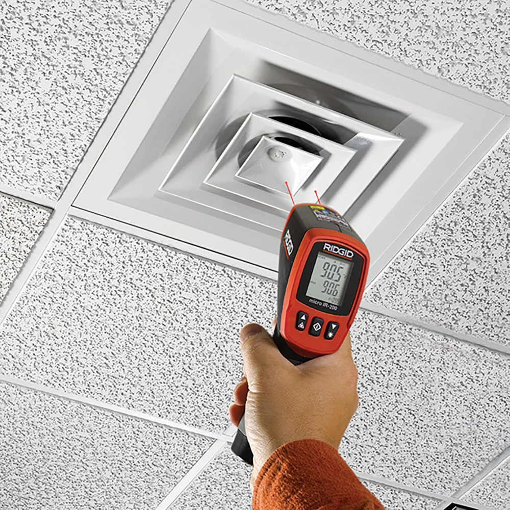เครื่องวัดอุณหภูมิอินฟราเรด RIDGID micro IR 200