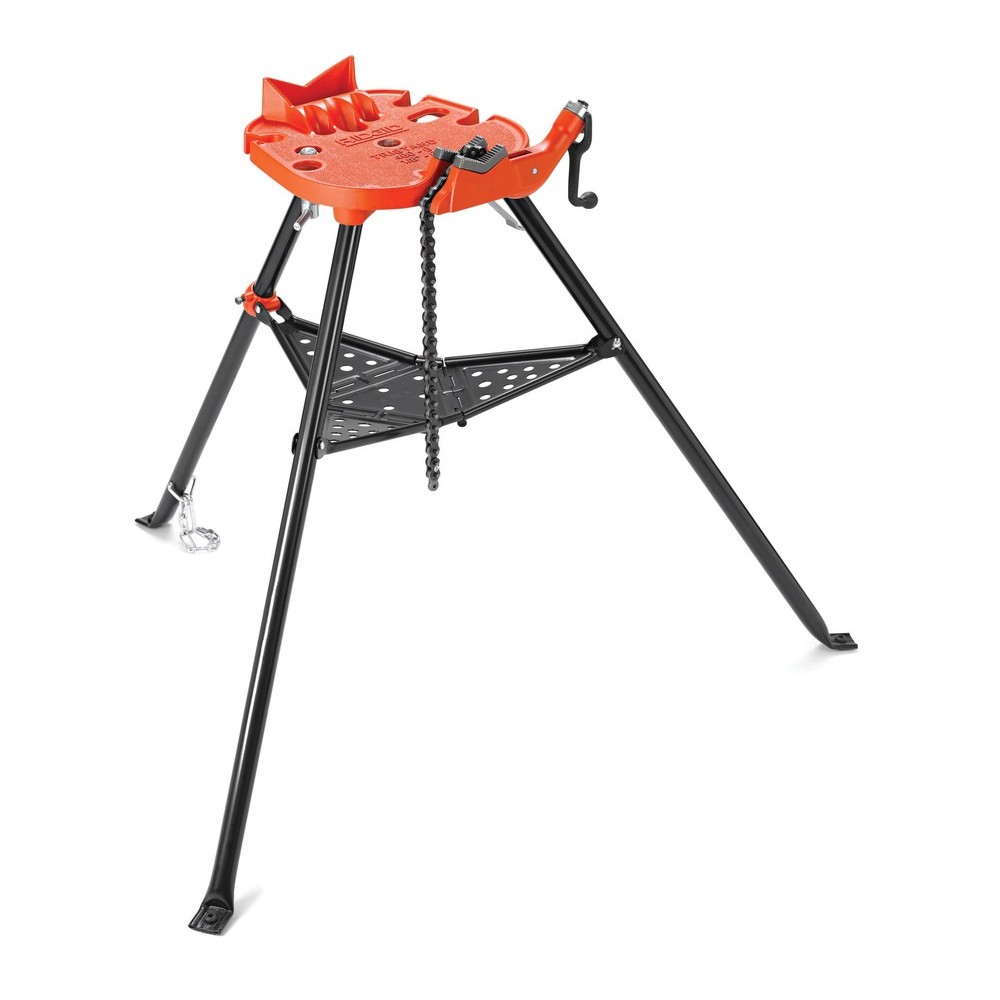 ปากกาจับท่อ RIDGID 40130  40 A พร้อมขาตั้ง ความจุ 3   60 มม 