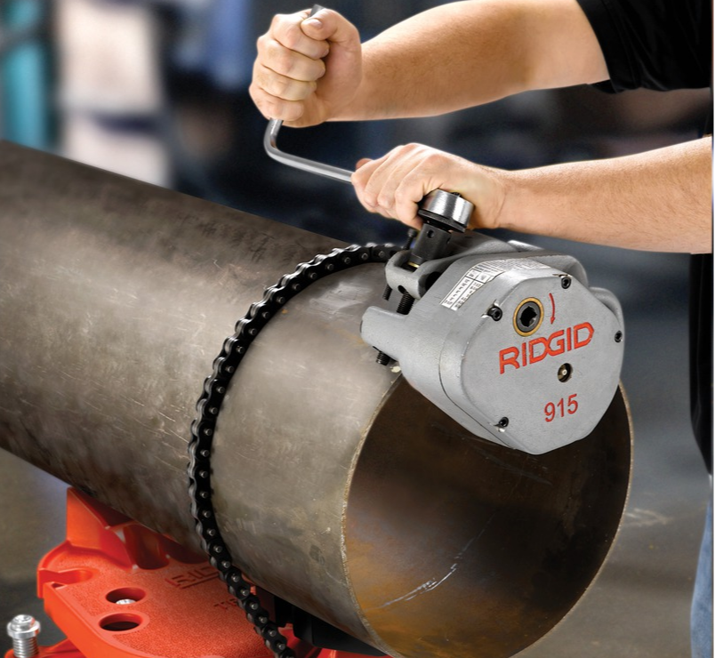 ปากกาจับท่อ RIDGID 40130  40 A พร้อมขาตั้ง ความจุ 3   60 มม 